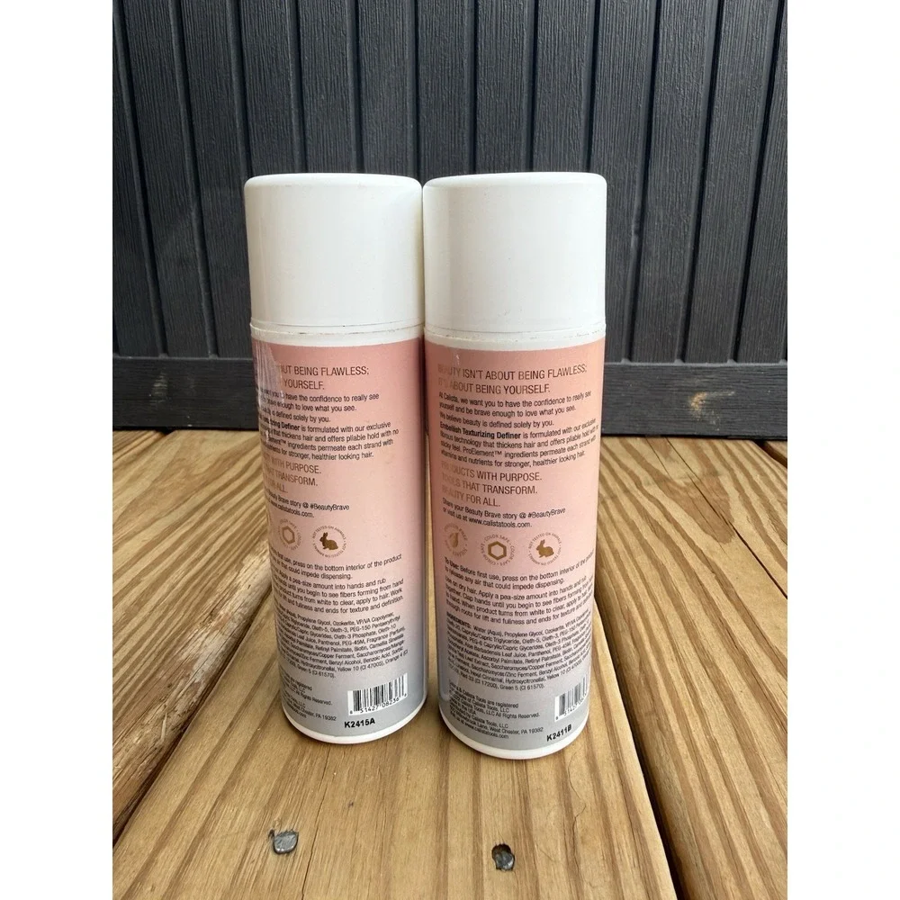 2 Calista Embellish Texturizing Definer 150 ML 5.07 oz New
